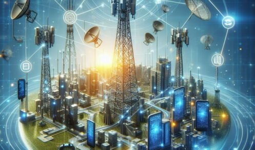 5G technology digital world data transmission